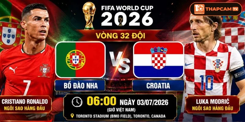 Soi kèo nhà cái Bồ Đào Nha vs Croatia là kèo đấu khó đoán biết bậc nhất của vòng 32.